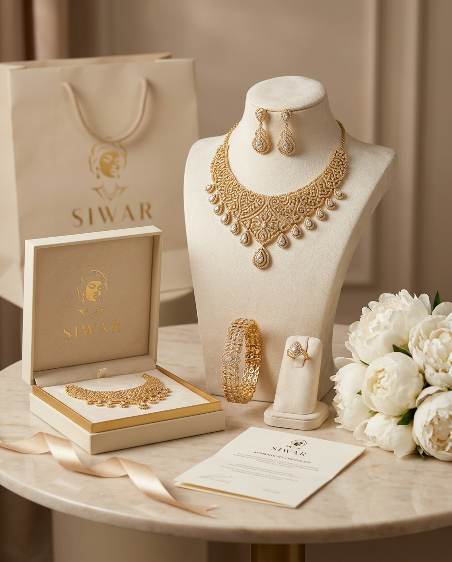 Bridal gold set